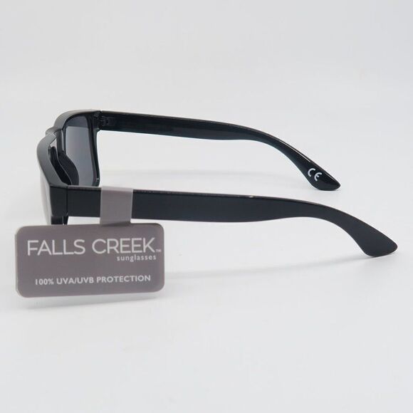 Foster Grant Falls Creek 36675 Black/Grey Square Men's Sunglasses - Picture 4 of 6